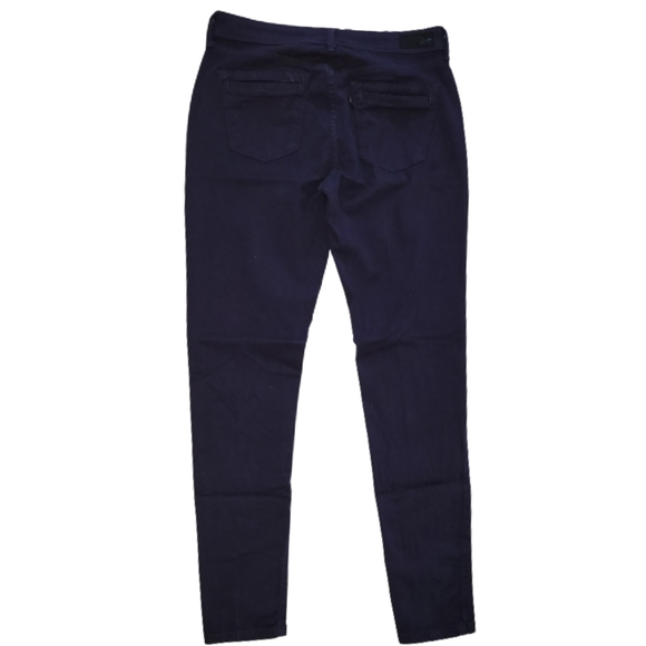 Levis Legging Denim Jeans Size 30 Plum Purple Stretchy Jegging Jeans - Picture 4 of 10